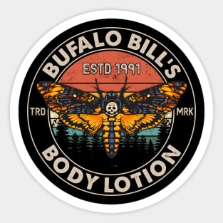 The Silence18 The Silence of the Lambs Buffalo Billis Est1991 Body Lotion Sticker